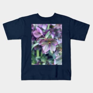 Hellebores in Spring Kids T-Shirt